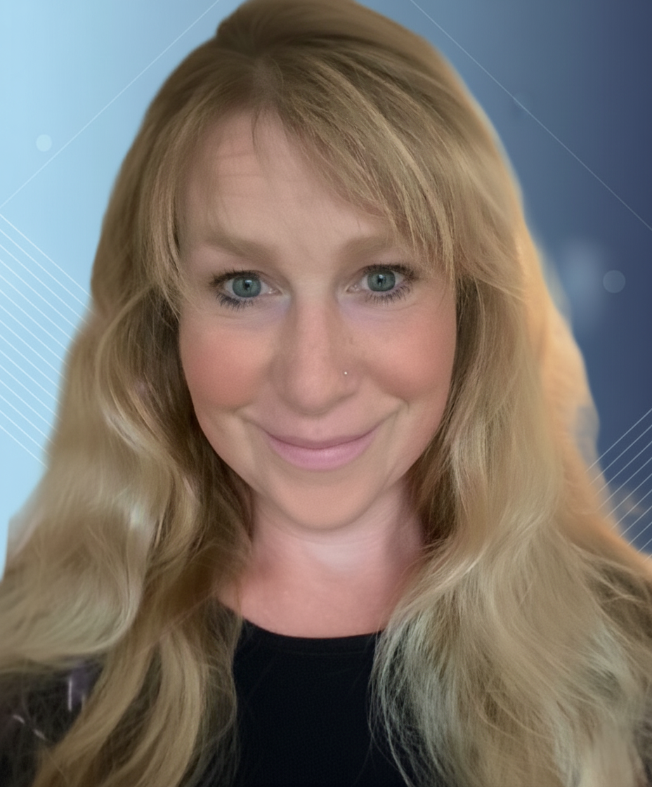 Saskia van der Zee - British crime fiction author headshot